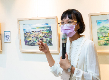 畫家蘇怡雯介紹作品